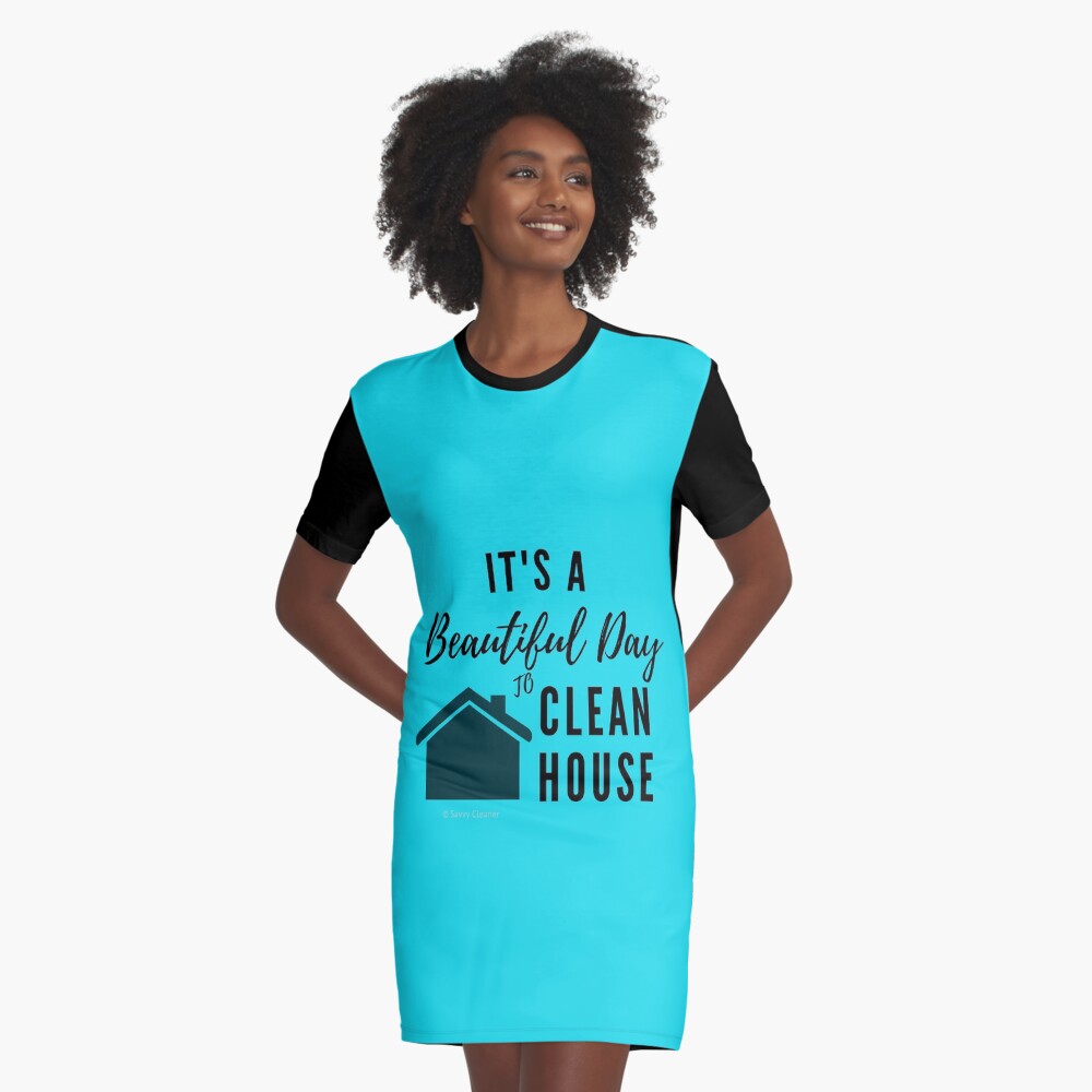 Item preview, Graphic T-Shirt Dress designed and sold by SavvyCleaner.