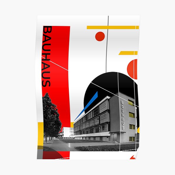 BAUHAUS COMPOSITION Poster