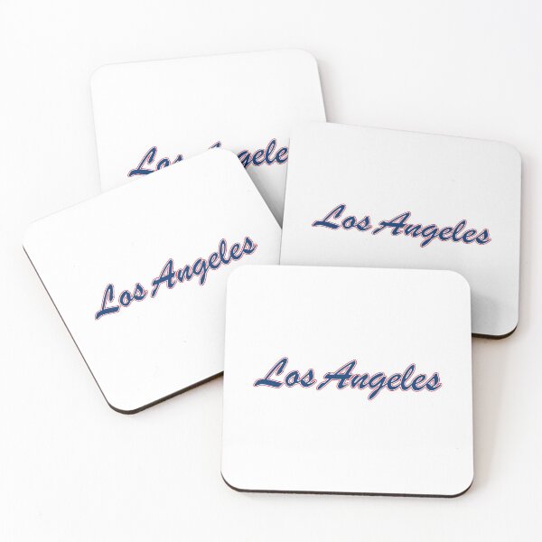 Artikelvorschau, Baseball Fan of Los Angeles Blue and Red on White entworfen und verkauft von gkillerb.