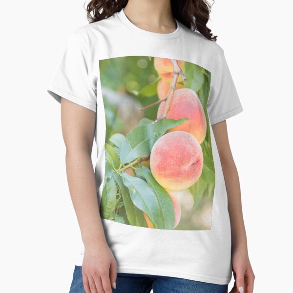 Item preview, Ripe Summer Peaches in an Okanagan Orchard designed and sold by Amy Mitchell.