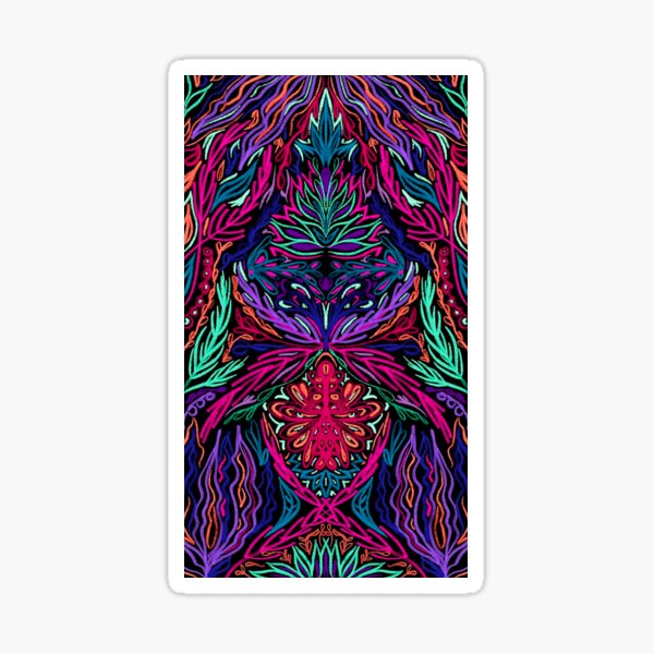 Trippy Reefs Sticker