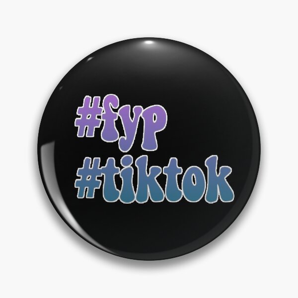 Artikelvorschau, #fyp #tiktok entworfen und verkauft von stickersmel.