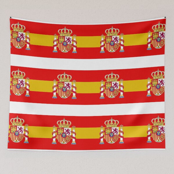 Item preview, Spanish coat of arms flag designed and sold by AidanMDesigns.
