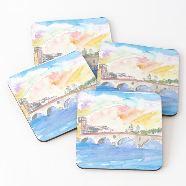 Item preview, Ponte Pietra Crossing Adige River In Verona designed and sold by artshop77.