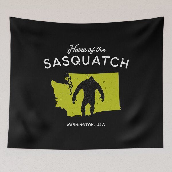 Item preview, Home of the Sasquatch | Home State Cryptids designed and sold by strangeology.