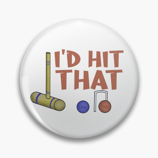 Item preview, Croquet I'd Hit That Mallet and Balls designed and sold by Dan66.