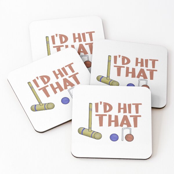 Item preview, Croquet I'd Hit That Mallet and Balls designed and sold by Dan66.