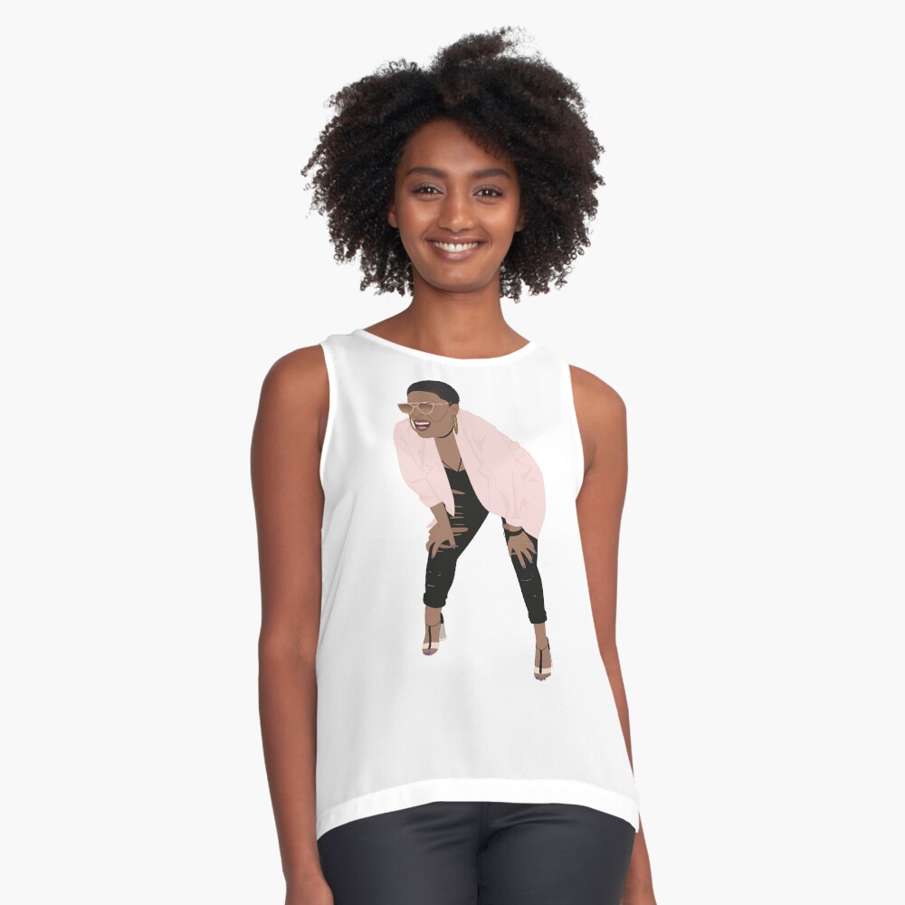 Item preview, Sleeveless Top designed and sold by cameronbaba.