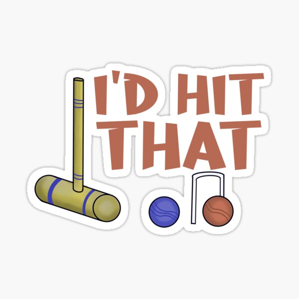 Item preview,  dos bolas de croquet y un aro. designed and sold by Dan66.