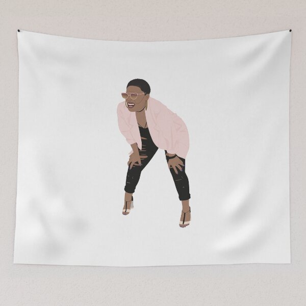 Item preview, squinting squatting woman meme designed and sold by cameronbaba.