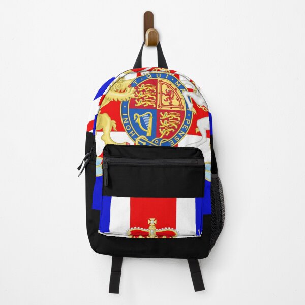 Item preview, Black UK coat of arms flag designed and sold by AidanMDesigns.