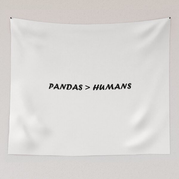 Item preview, PANDAS > HUMANS designed and sold by BandOfThePand.