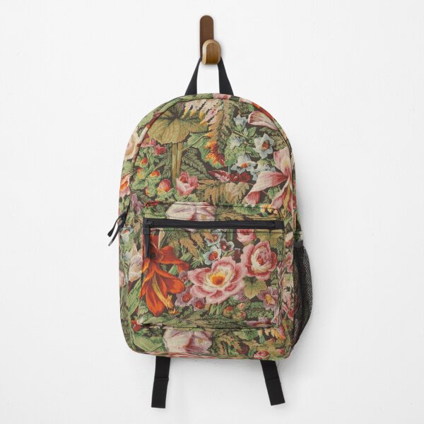 Item preview, Vintage Floral and Fern Textile designed and sold by Vintage Wall Art.