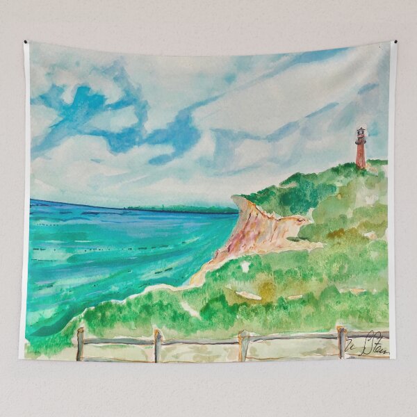 Item preview, Daydreaming about Gay Head Cliffs designed and sold by Kimberly Stein Studio.