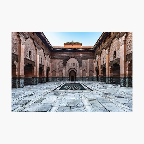 Ben Youssef Madrasa⎮Marrakech Fotodruck