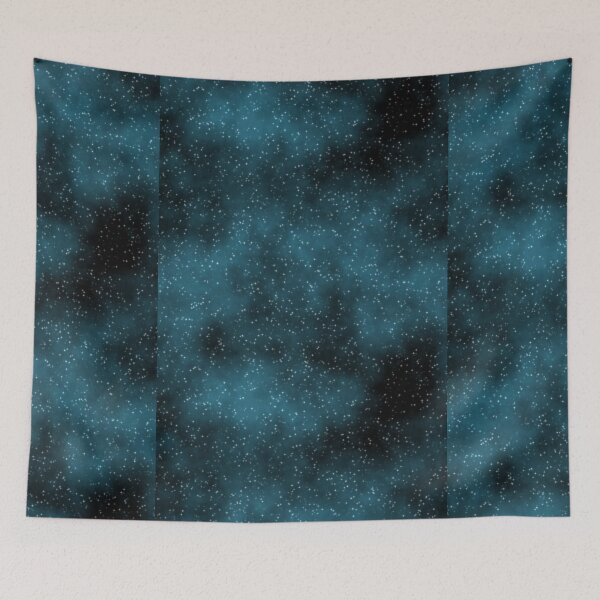 Item preview, Blue Abstract Starry Sky designed and sold by Sybille-Yates.