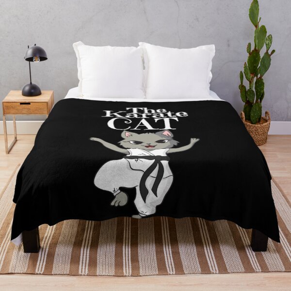 Item preview, Karate Cat Gift Idea For Athletes With Cat designed and sold by AxzoGerman.