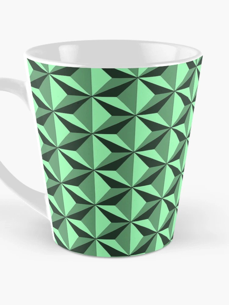 Thumbnail 3 of 4, Coffee Mug, Abstract mint pattern  designed and sold by powerpointer.
