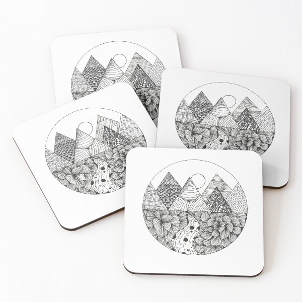 Item preview, Pattern Mountains designed and sold by Soulblueprinted.