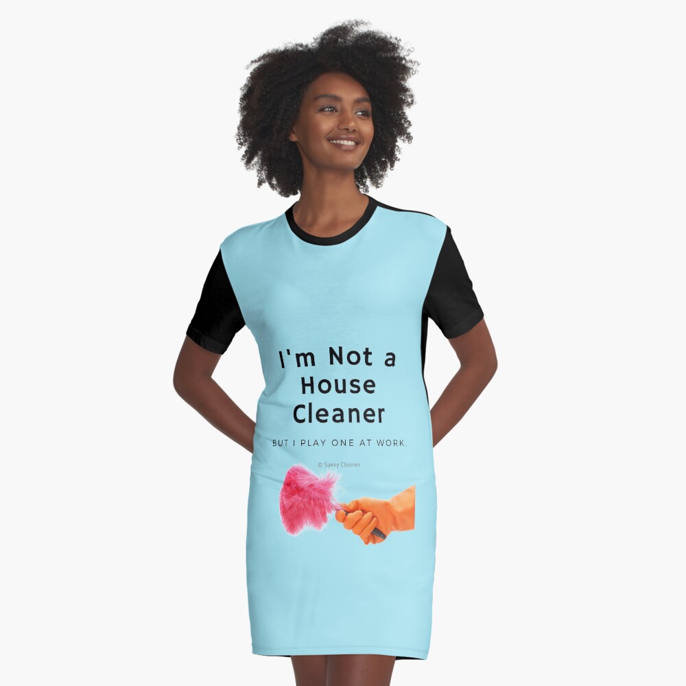 Item preview, Graphic T-Shirt Dress designed and sold by SavvyCleaner.