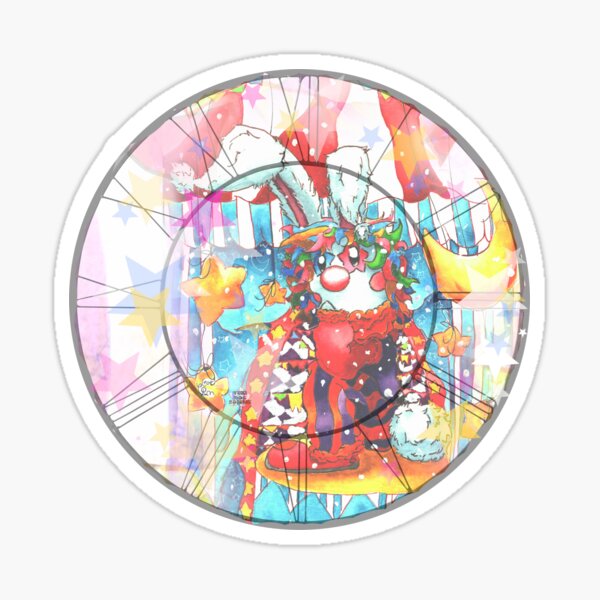 Clock Cuddles   Sticker