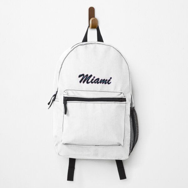 Item preview, Baseball Fan of Miami Black Blue and Red on White designed and sold by gkillerb.