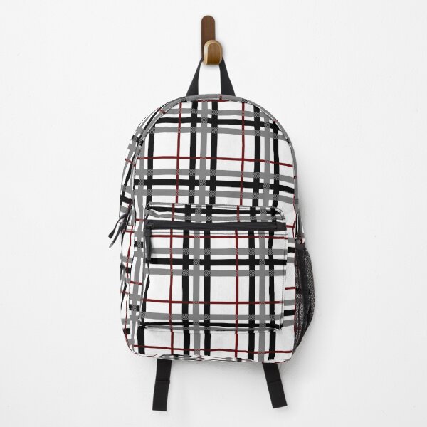 Item preview, Black White and Red Plaid designed and sold by Valerie Bennett.