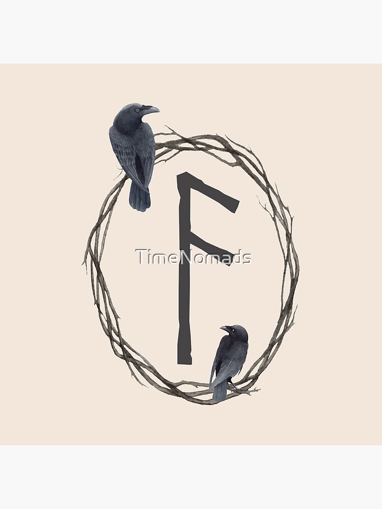 Ansuz Elder Futhark Viking Rune by TimeNomads