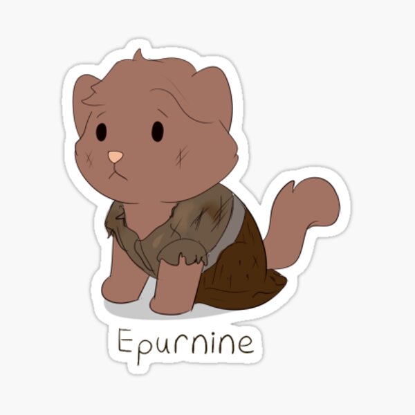 Artikel-Vorschau von Epurrnin (Eponin-Katze!), designt und verkauft von MellowArtStuff.