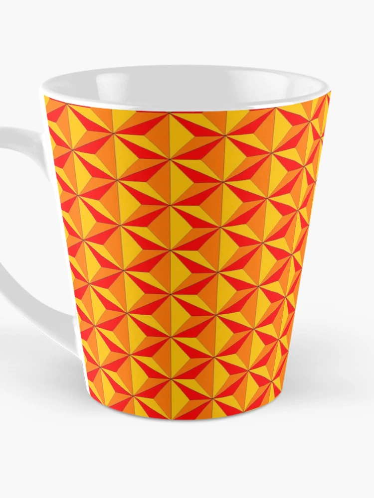 Thumbnail 3 of 4, Coffee Mug, Orange pattern designed and sold by powerpointer.