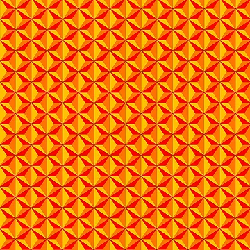 Artwork thumbnail, Orange pattern by powerpointer