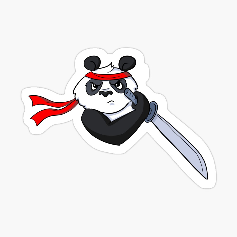 Ninja Panda T-Shirt Martial Arts for Warrior Ninjas Ninja Panda T-Shirt Martial Arts for Warrior Ninjas