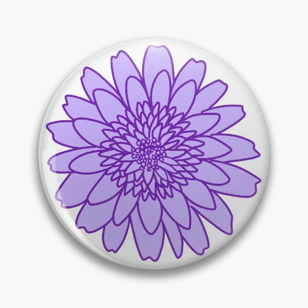 Item preview, Purple Pastel Flower designed and sold by ohmygosh-design.