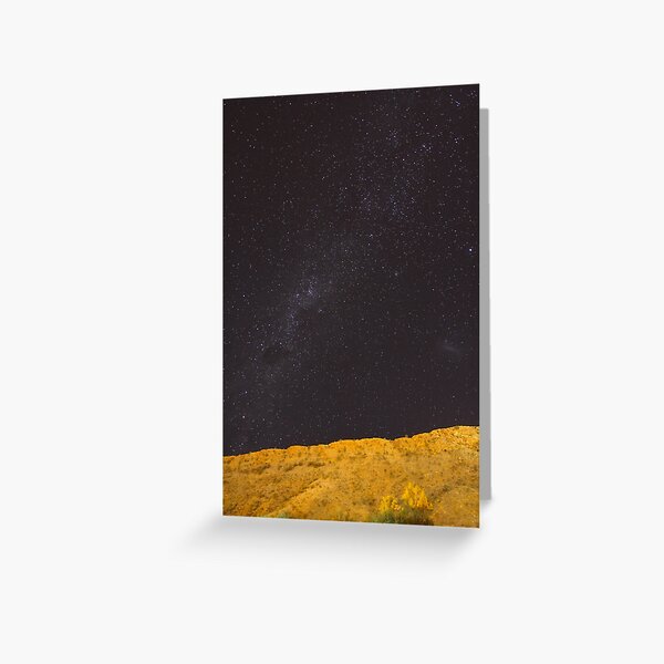 Milky Way over the Red Centre Greeting Card