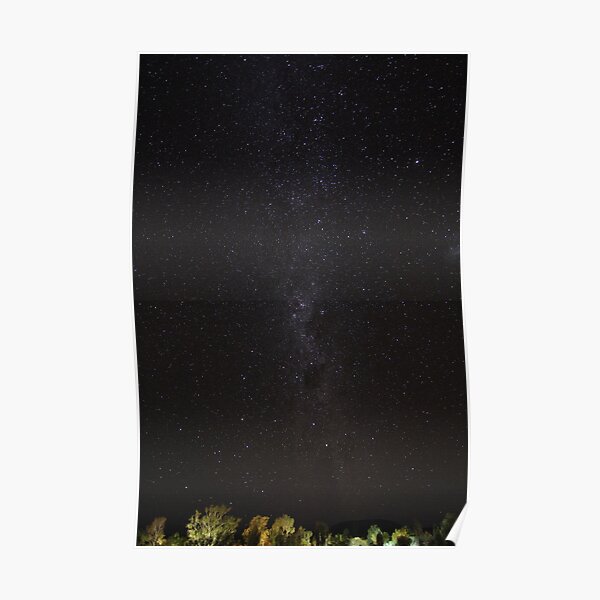 Milky Way over the Red Centre II Poster