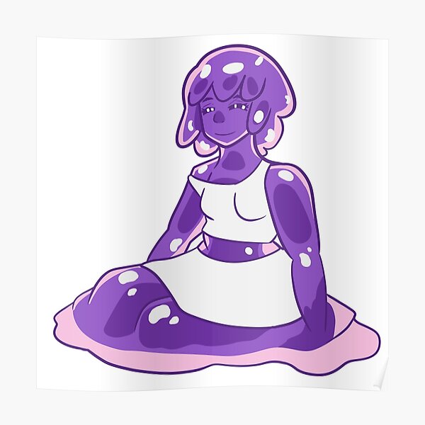 Cute Slime Girl Posters Redbubble - goo girl roblox