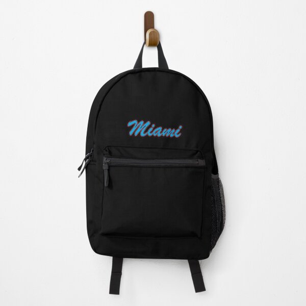 Item preview, Baseball Fan of Miami Blue and Red on Black designed and sold by gkillerb.