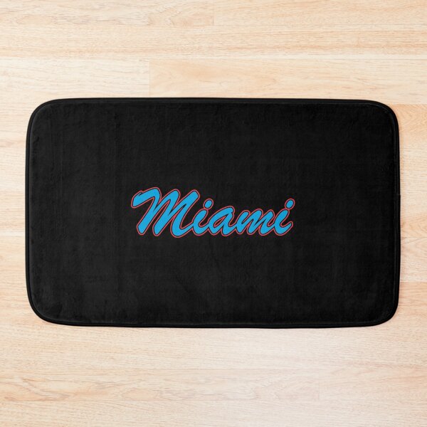Item preview, Baseball Fan of Miami Blue and Red on Black designed and sold by gkillerb.