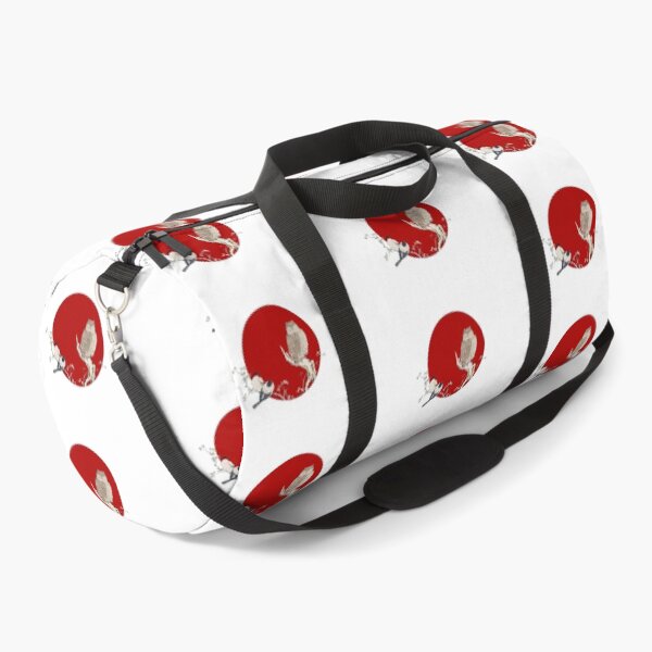 Item preview, Japanese Flag - Bullfinch and Horned Owl designed and sold by weavernap.