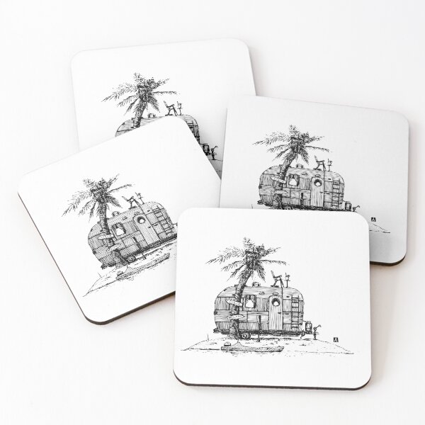 Item preview, Trailer On A Deserted Island designed and sold by bellavanceink.