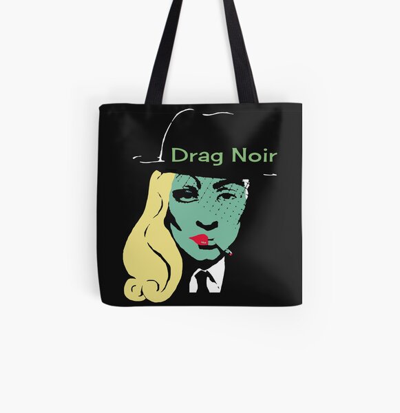 Drag Noir All Over Print Tote Bag