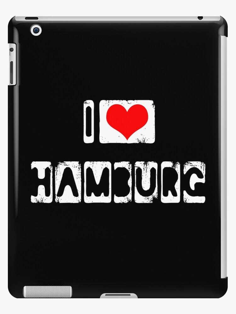 I Love Hamburg Ipad Case Skin By Geogdesigns Redbubble