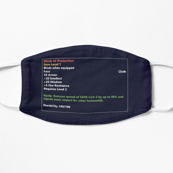 Mask of Protection Flat Mask