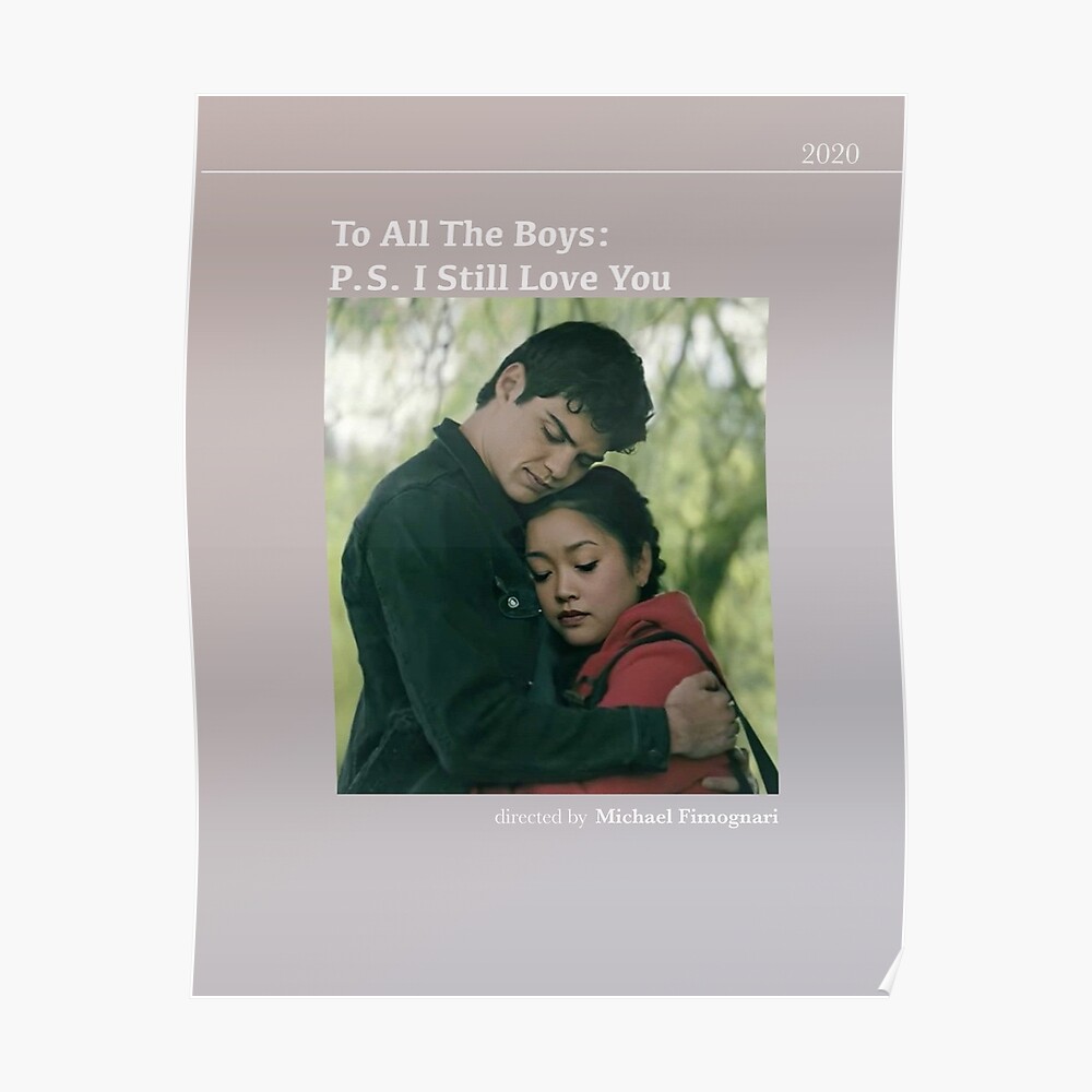 To All The Boys P S I Still Love You Art Print By Alice0912 Redbubble