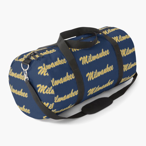 Item preview, Baseball Fan of Milwaukee Yellow and White on Blue designed and sold by gkillerb.