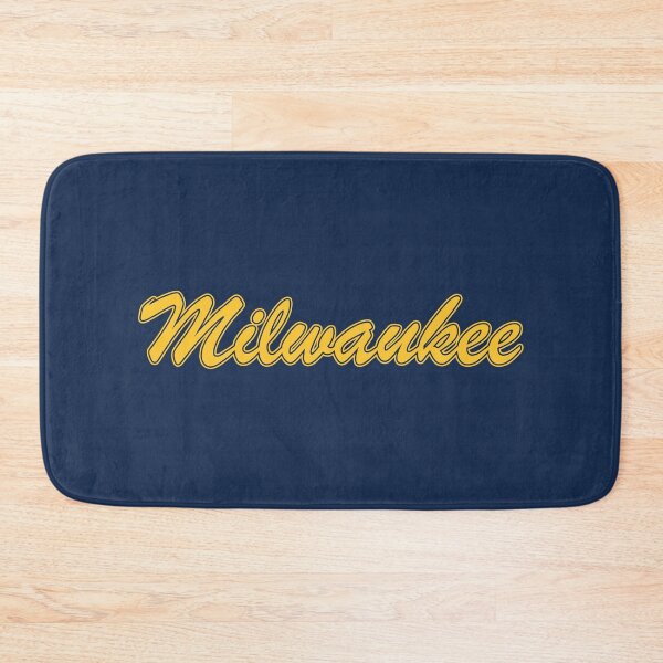 Item preview, Baseball Fan of Milwaukee Yellow on Blue designed and sold by gkillerb.