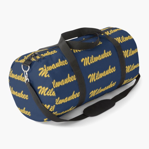 Item preview, Baseball Fan of Milwaukee Yellow on Blue designed and sold by gkillerb.