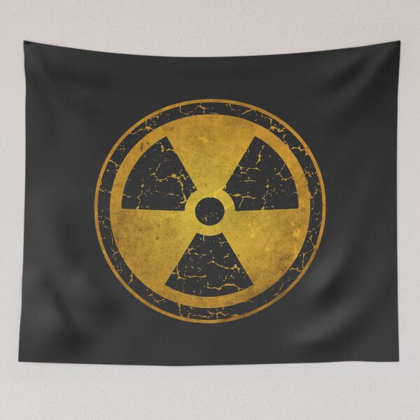 Item preview,  scratched nuclear symbol designed and sold by Gezwompl.
