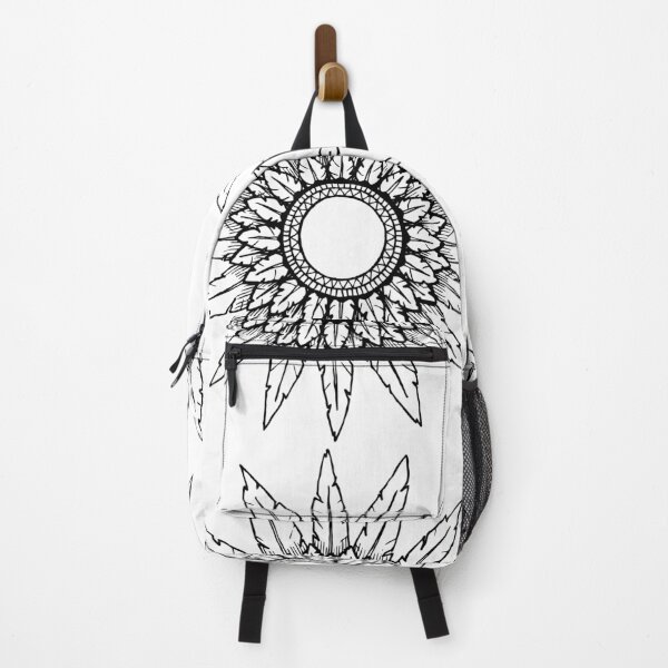 Artikelvorschau, Federn Indian Boho Mandala aesthetic Style  entworfen und verkauft von sandysign.