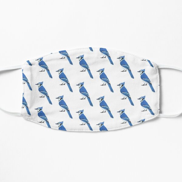 Blue Jay Flat Mask
